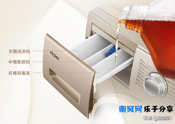 消毒液放洗衣机哪一格（滚筒洗衣机怎么放滴露）