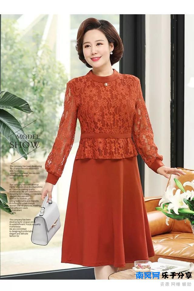 千百怡恋TouchTime|蕾丝连衣裙装点妈妈的浪漫春日！