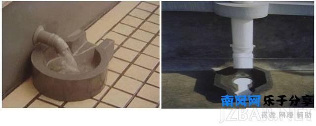 雨水管以及屋面排气管、落水口、披水的做法图解