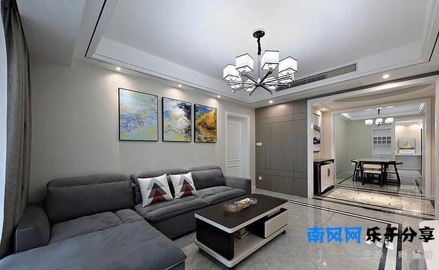 宝山区138平米装修，易路荣昕装饰设计完工案例欣赏