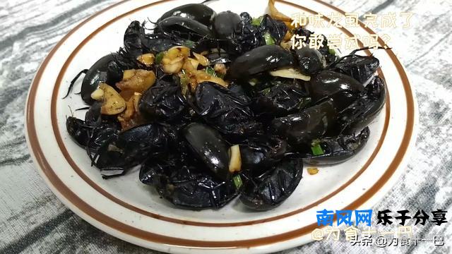 挑战胆量的美食，蟑螂也能吃？原来是龙虱，教你和味龙虱的做法