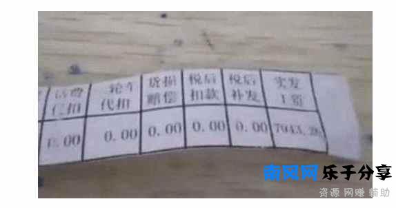 顺丰快递员晒工资单，顶别人三个月工资了，看着你们眼红了吗？