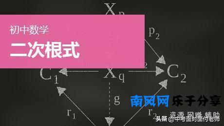 初二数学（下）《二次根式》，第1节二次根式的定义