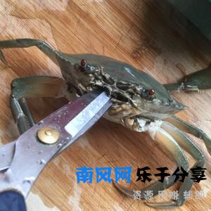 你会***螃蟹吗？真干净啊
