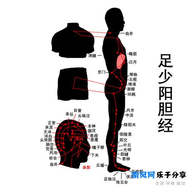 中医解说：早敲胆经，可用的方法有4个，建议存下来