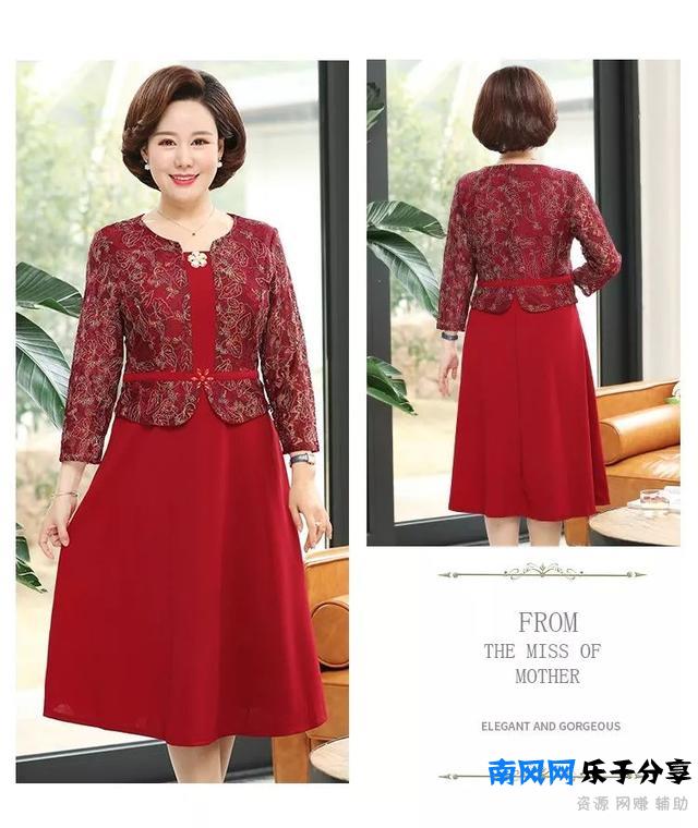 千百怡恋TouchTime|蕾丝连衣裙装点妈妈的浪漫春日！