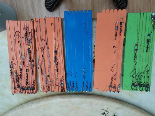 最简单串钩的绑法图解(新手三分钟学会)