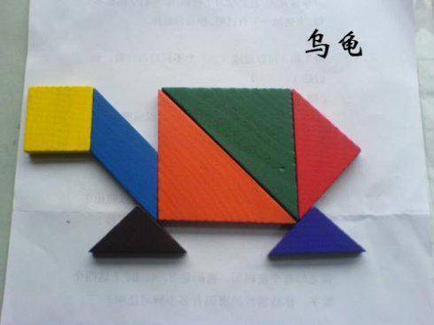 七巧板图案大全（七巧板拼图所有图案）