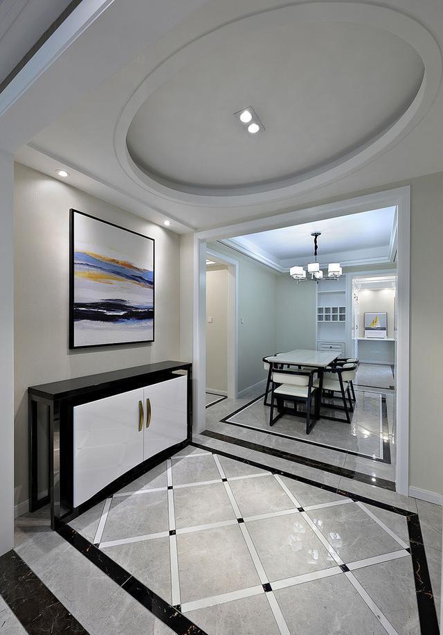 宝山区138平米装修，易路荣昕装饰设计完工案例欣赏