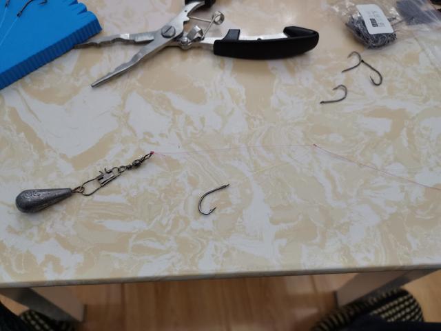 最简单串钩的绑法图解(新手三分钟学会)