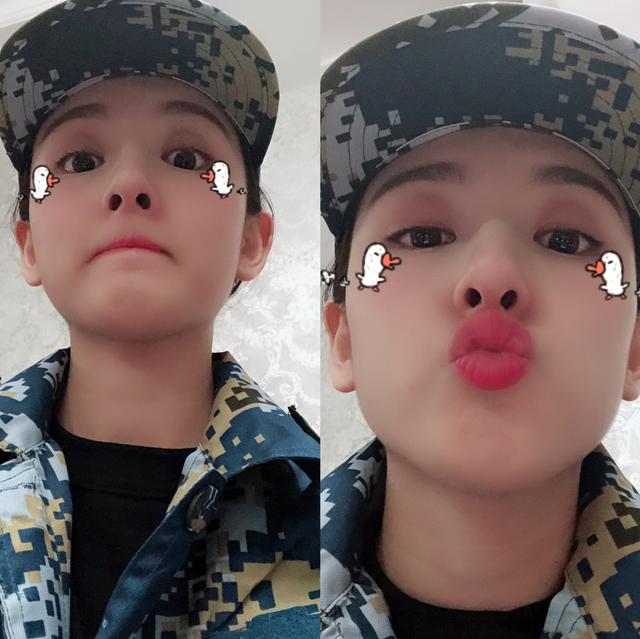 宋祖儿20岁才上大学，晒军训照清纯可爱，自嘲要去美黑了！