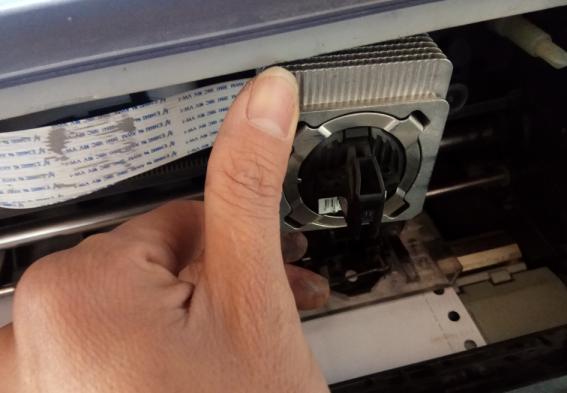 零基础打印机色带自己换，自己动手换针式打印机色带