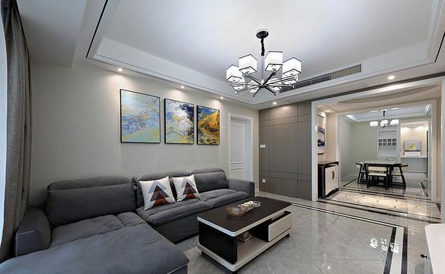 宝山区138平米装修，易路荣昕装饰设计完工案例欣赏