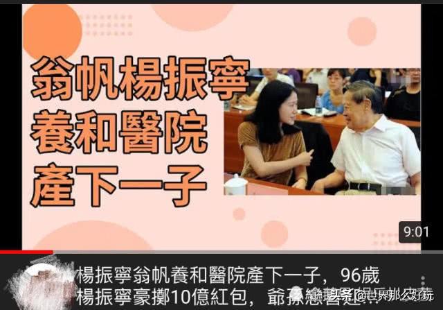 翁帆个人资料（翁帆和扬振宁的故事）