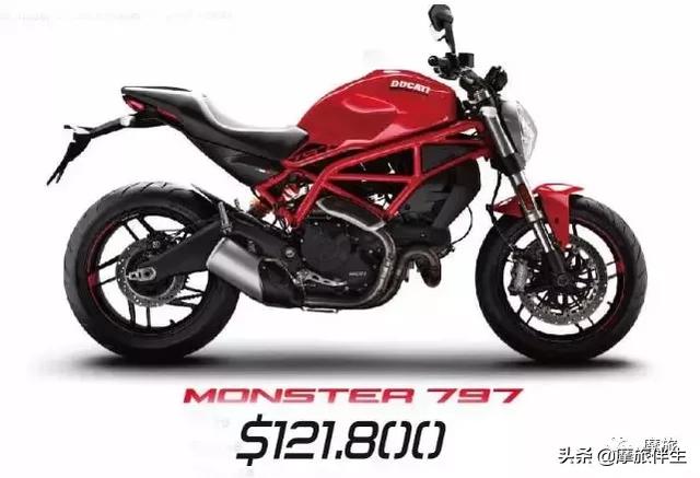 杜卡迪多少钱一辆（杜卡迪所有车型官网报价)