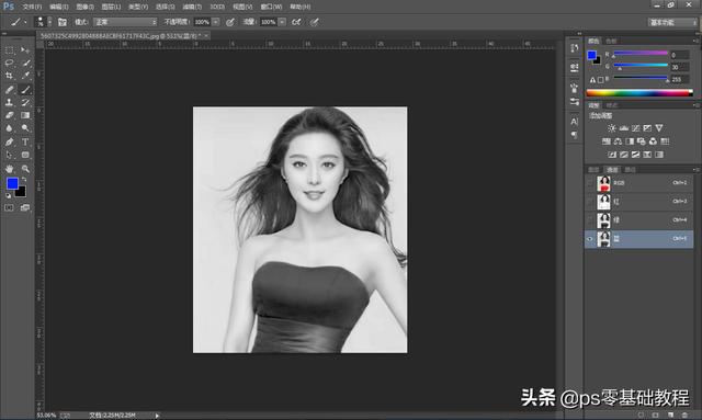 通道抠图的步骤（ps通道抠图的详细做法）