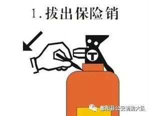 灭火器的使用方法口诀(灭火器的使用五个步骤)