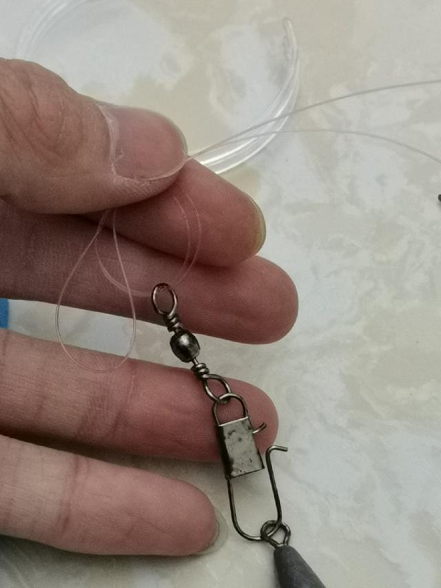 最简单串钩的绑法图解(新手三分钟学会)