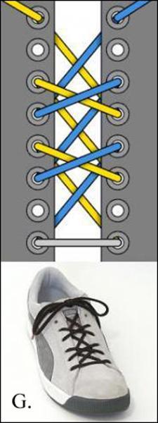 二十四种系鞋带大全(12星座男系鞋带的24方法图解)