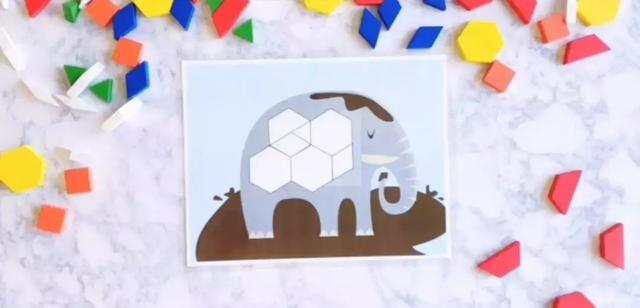 七巧板图片大全(七彩板拼图图片大全)