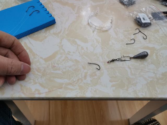 最简单串钩的绑法图解(新手三分钟学会)