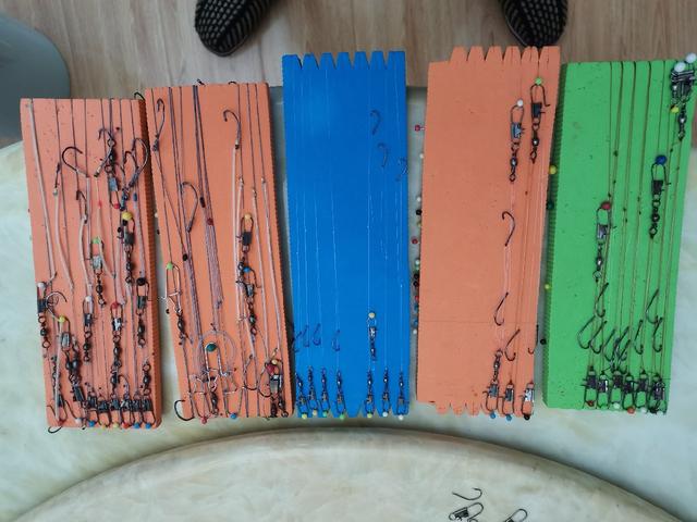 最简单串钩的绑法图解(新手三分钟学会)