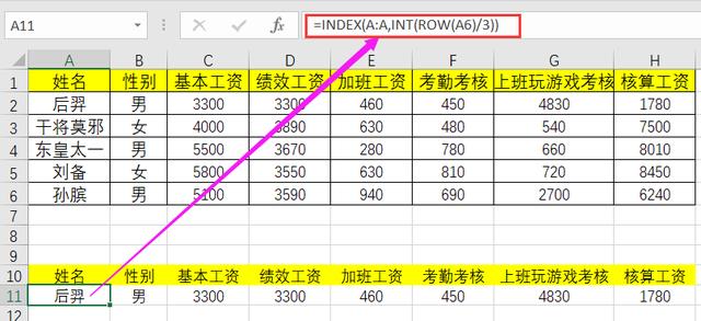 工资条制作方法(用excel制作工资表步骤)
