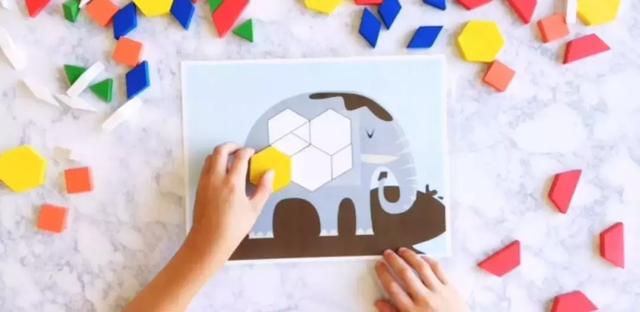 七巧板图片大全(七彩板拼图图片大全)