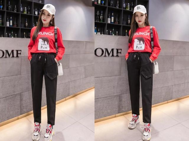 哈伦裤配什么鞋（女人穿哈伦裤搭配什么鞋好看）