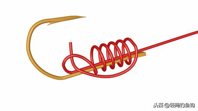 绑鱼钩的方法图解（快速绑钩方法图解）
