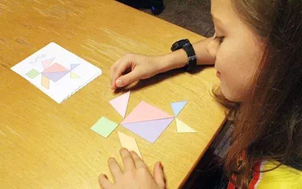 七巧板图片大全(七彩板拼图图片大全)