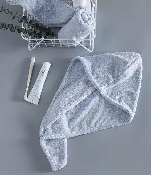 明星都在用的干发帽！3分钟就能吸干头发水分，不伤发不掉毛