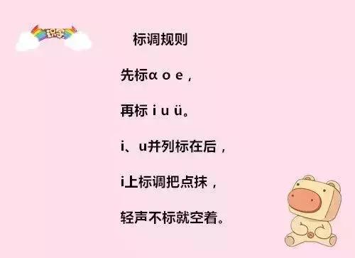 声母表和韵母表图片(声母韵母表图片大全)